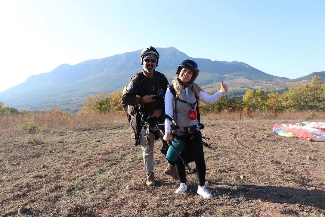 1300 rakımlı Hasan Dağı yamaç paraşütü tutkunlarının yeri oldu