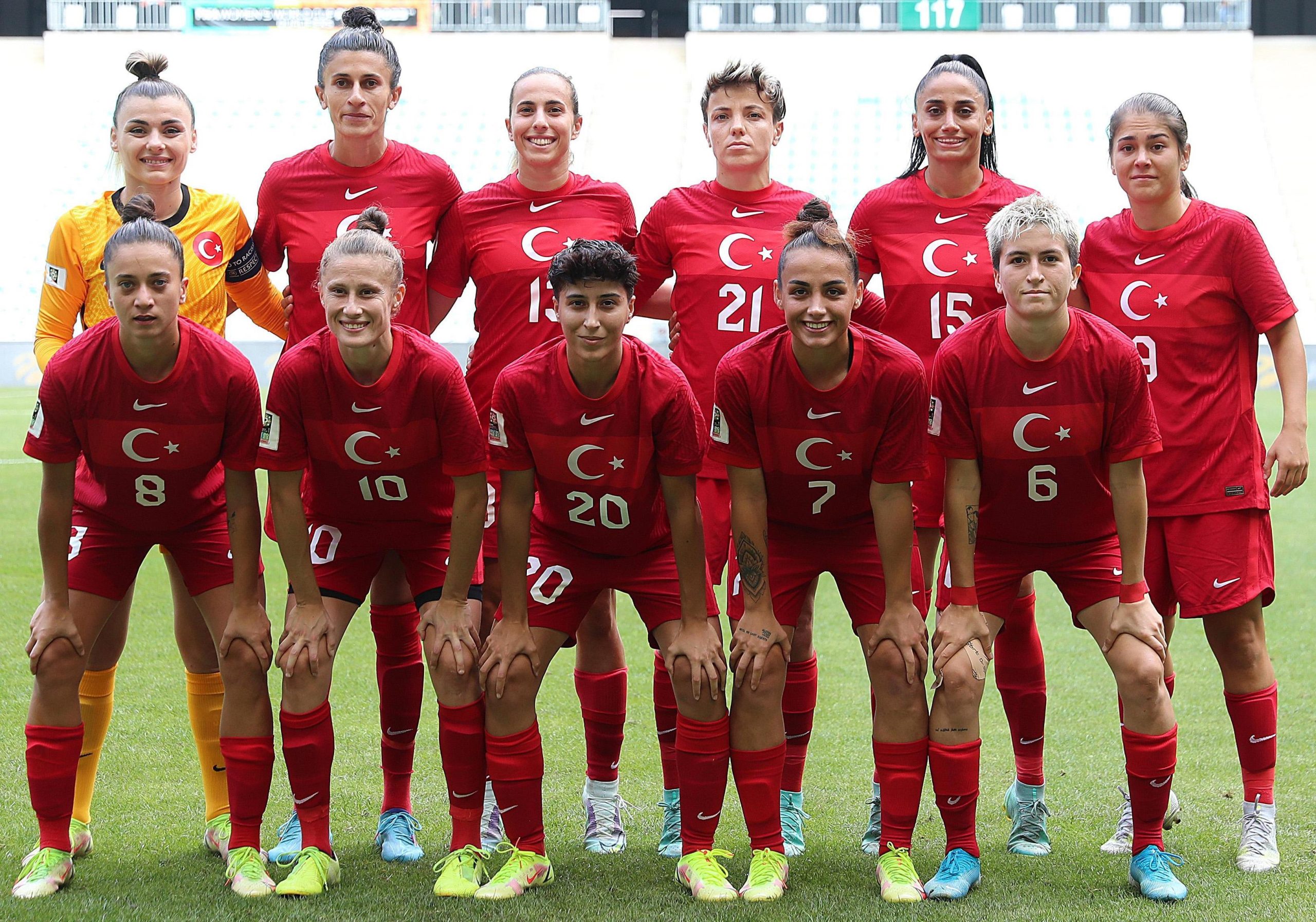 A Ulusal Bayan Futbol Kadrosu’nun Ürdün maçlarının aday takımı açıklandı