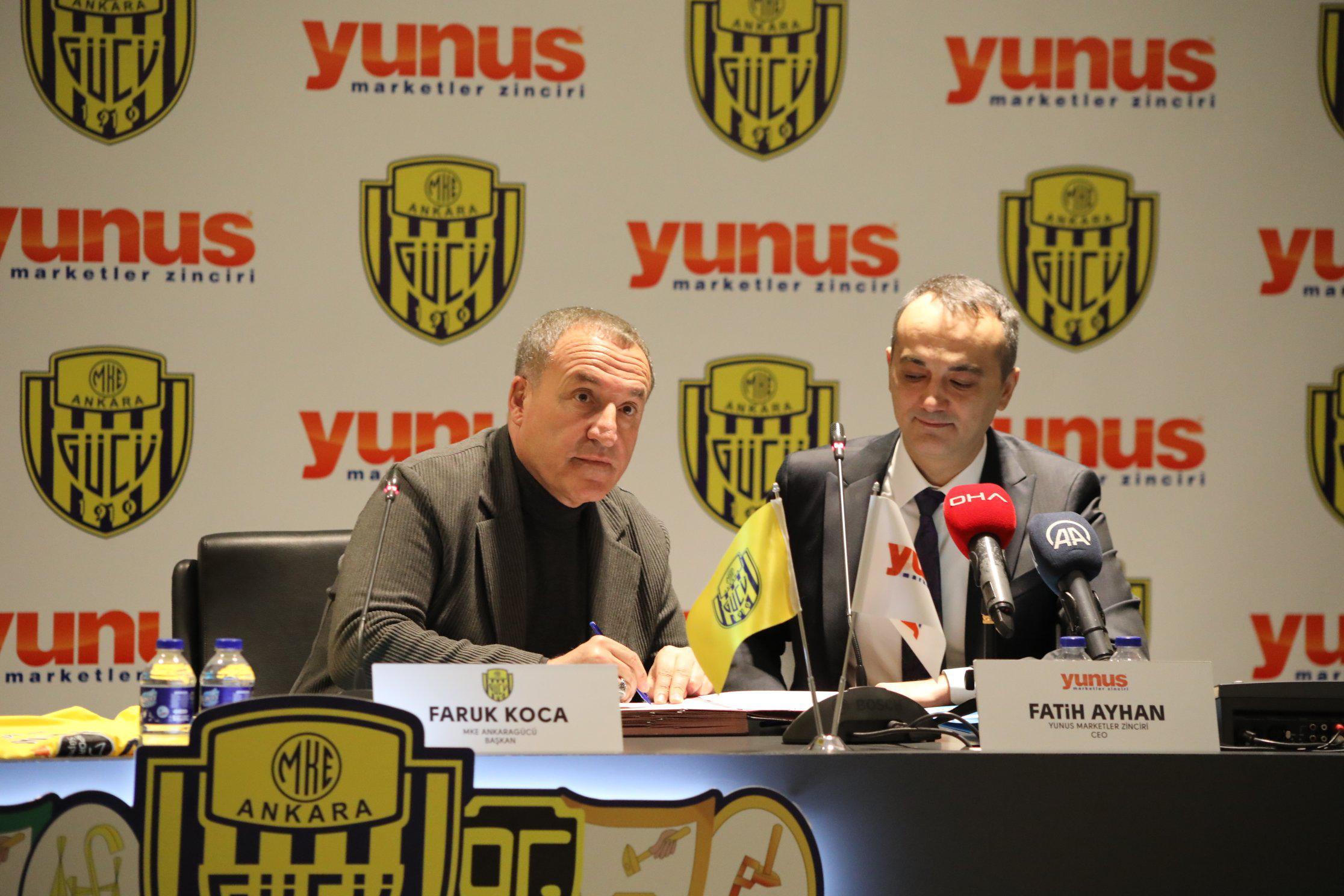 Ankaragücü’ne yeni forma sponsoru