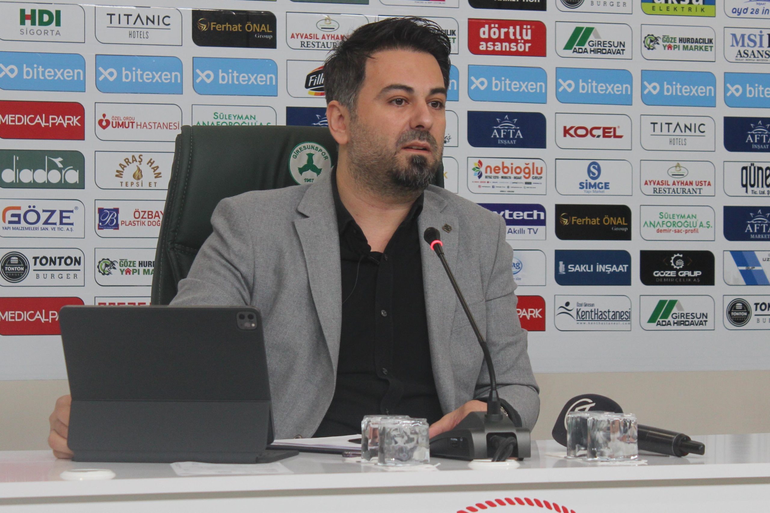 Ferhat Karademir: Giresunspor, bu tezahüratları hiç hak etmiyor