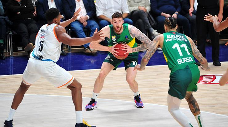 Frutti Extra Bursaspor, Ratiopharm Ulm pürüzünü aşamadı: : 86-90