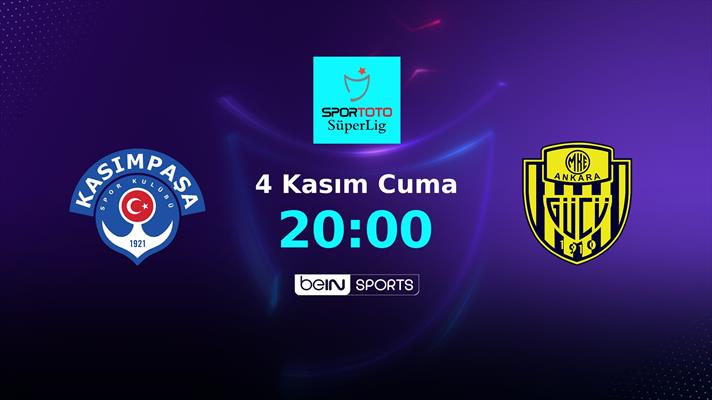 Kasımpaşa’nın konuğu MKE Ankaragücü