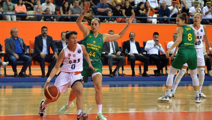 Âlâ gayretin devamı gelmedi! ÇBK Mersin, Sopron Basket’e kaybetti