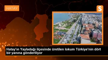 Hatay’ın Yayladağı ilçesinde üretilen lokum Türkiye’nin dört bir yanına gönderiliyor