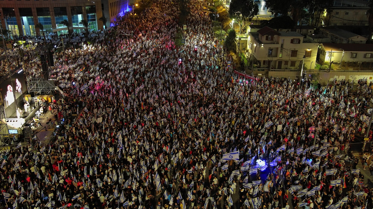 İsrail’de protestolar 32. haftada da devam etti