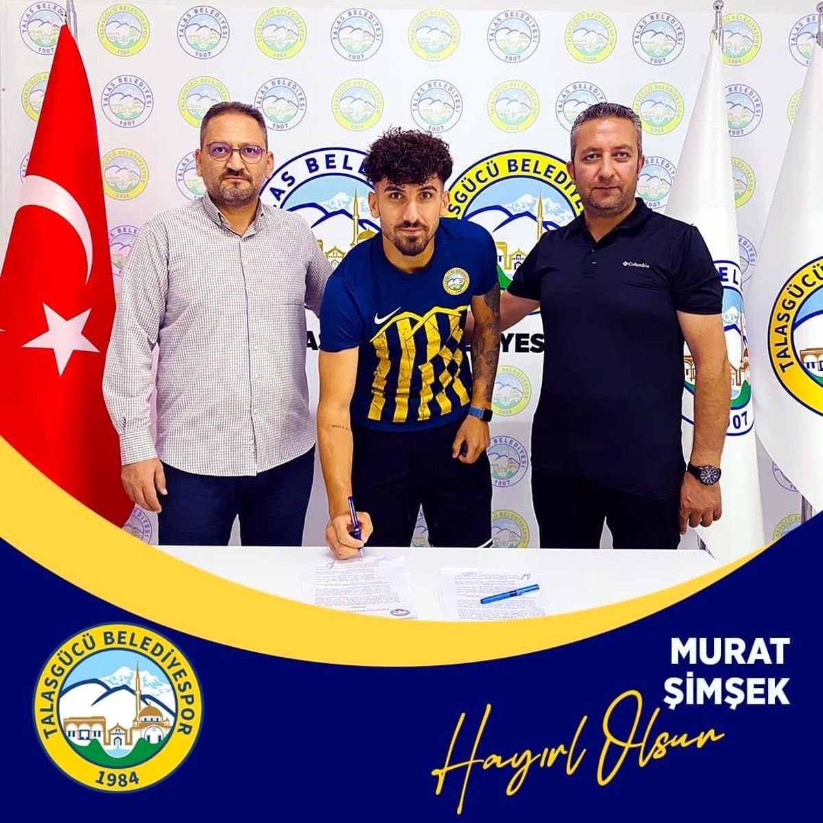 Talasgücü Belediyespor, Alanya Kestelspor’dan Murat Şimşek’i transfer etti