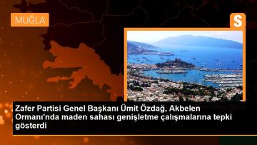 Ümit Özdağ, Akbelen Ormanı’ndaki Ağaç Kesimine Tepki Gösterdi