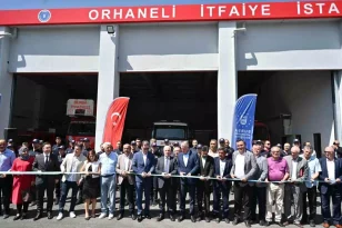 Bursa Büyükşehir Belediyesi Orhaneli İtfaiye İstasyonu’nu hizmete açtı