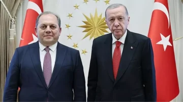 Cumhurbaşkanı Erdoğan, Yargıtay Başkanı Ömer Kerkez’i kabul etti