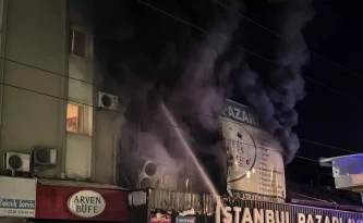 Bursa’da Alışveriş Merkezinde Yangın