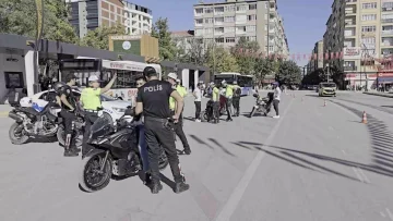 Elazığ’da Motosiklet Denetimi