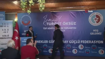 İsmail Turgut Öksüz, Trabzon Dernekler Federasyonu Başkanlığına Aday Oldu