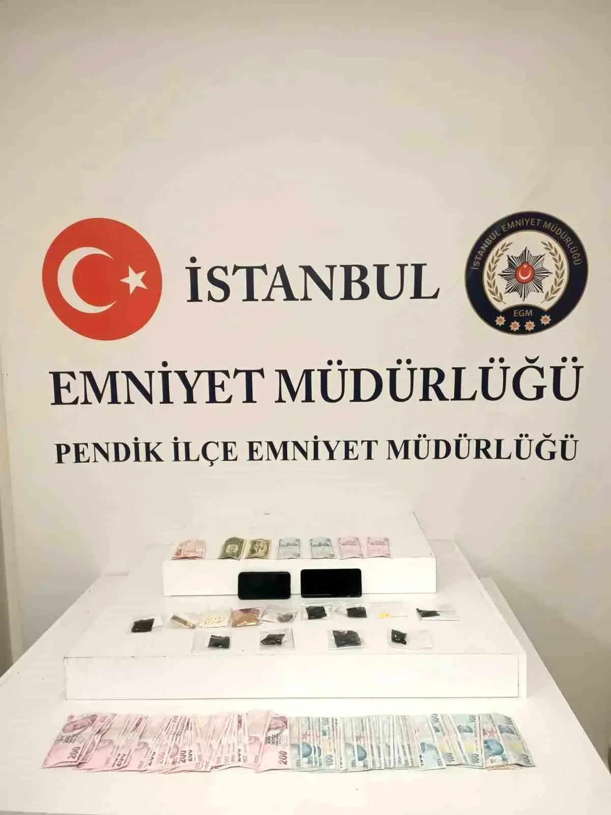 Pendik’te Uyuşturucu Operasyonu